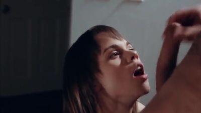 Slut shemale gets her ass fucked by stepbro in the kitchen