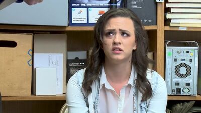 Suspect is a dark-haired, white adolescent female. She has been detained after using dash and grab theft techniques