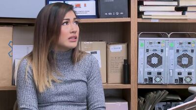 Suspect is an adolescent, Asian female. She has been observed shoplifting on store premises and is detained for interrogation by the Loss Prevention Officer