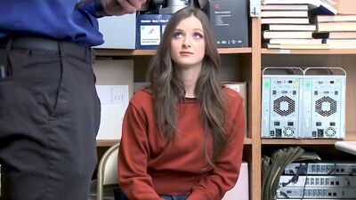 Suspect is a white adolescent female with dark hair. She is of midlevel height and has a defensive demeanor