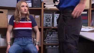 Suspect is a blonde adolescent female who has been observed concealing items on her person during New Year's store reorganization