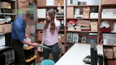 White, adolescent female is suspected to have stolen goods from the adult section of the store. Method used is classic dressing room theft