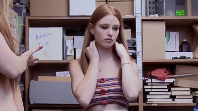 White, red haired female is brought in under suspicion of petty theft. She has a congenial disposition and denies any wrong doing