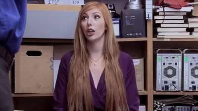 White, red haired female is brought in under suspicion of petty theft. She has a congenial disposition and denies any wrong doing