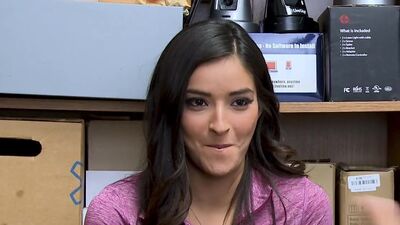 Suspect is a white, adolescent female. She is suspected of being a repeat offender, stealing goods from the store on numerous occasions