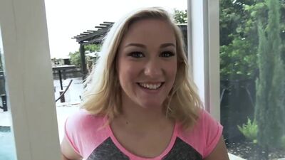 Blonde Amateur Likes It Rough