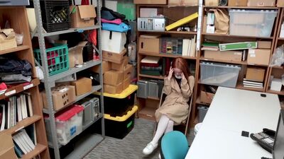 Female suspect was apprehended and detained on suspicion of shoplifting. The female claims to be a foreign national, having moved to the United States approximately two years ago