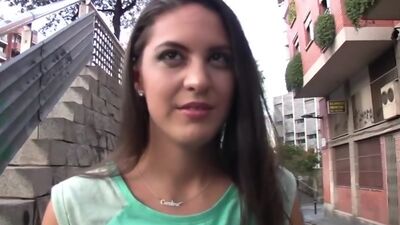 Spanish Waitress Fucks For Cash