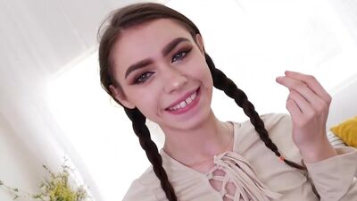 Braided Hair Blowjob