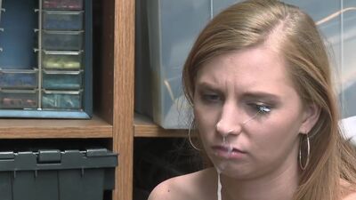 Suspect was strip-searched and stolen merchandise was recovered.  The suspect had no choice but to answer to LP officers bidding in order to avoid jail time