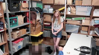 Suspect was strip-searched and stolen merchandise was recovered.  The suspect had no choice but to answer to LP officers bidding in order to avoid jail time