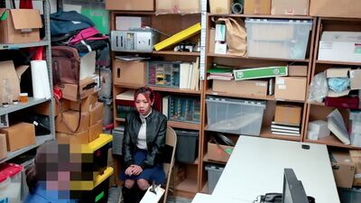 Young suspect was caught stealing and called their mother for help. Mother then came to LP office and coerced the officer into giving the suspect a much lighter sentence