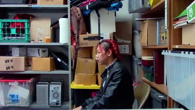 Young suspect was caught stealing and called their mother for help. Mother then came to LP office and coerced the officer into giving the suspect a much lighter sentence