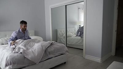 Stepdad pummeling  Hannah Grace and Madi Collins sweet pussies