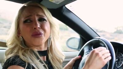 Skinny MILF Alix Lynx asks a homeless to fuck her neglected pussy roughly