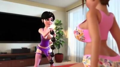 Anime hermaphrodites anal fuck and stuff ass with beads