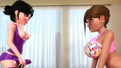 Anime hermaphrodites anal fuck and stuff ass with beads