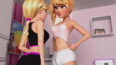 Petite cute teen futanari brutally anal fucked!