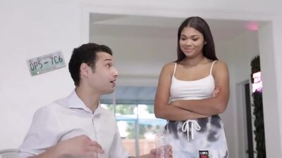 Hot Michelle Anderson Fucks Stepbro During Quarantine