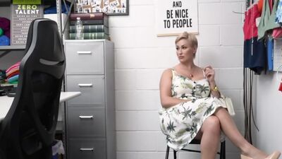 Busty MILF Ryan Keely is a horny kleptomaniac