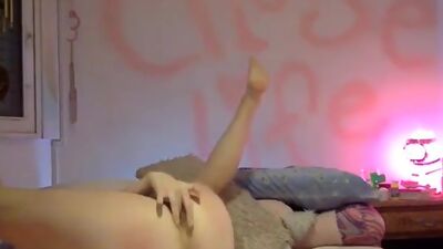 +18yo Kinky Blonde TGirl on WebCam Part 4