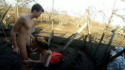 Village Sex in Russia with sexy Stepsis