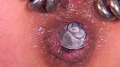 pierced mature deep double anal fisted