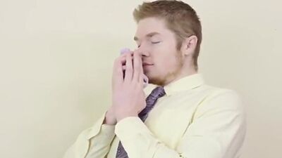 Busty cougar ravished by endowed employee