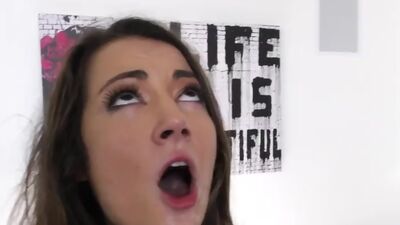 Cute teen riding bbc