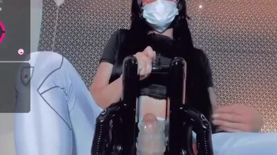 Amazing TBabe Kate Yoshi Jerking Off on Webcam 2