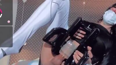 Amazing TBabe Kate Yoshi Jerking Off on Webcam 2