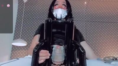 Amazing TBabe Kate Yoshi Jerking Off on Webcam 3