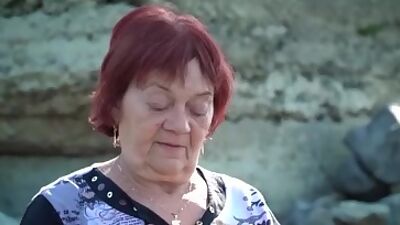 Rob surprised granny Marsha with a nice pounding