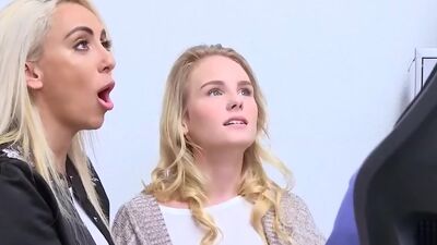 Hot MILF thief and teen dauther got fucked by a cop