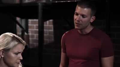 Crazy son manipulated by dad to practice BDSM on mom