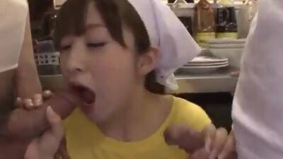 Fuck the cook in the back of the kitchen