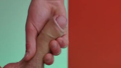 Gay twink gets massaged