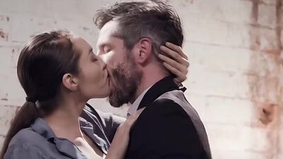 Pervy boss gets to fuck his hot secretary Bella Rolland