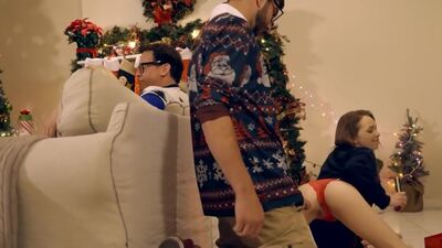 Adopted sister Kenzie Reeves and step sister share bros huge cock in 3some