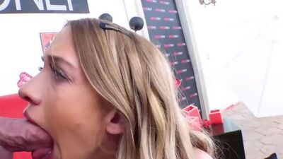 ANAL ONLY Stretching Khloe Kapri's backside
