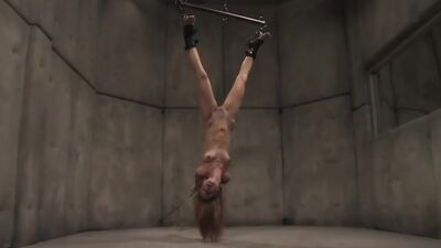 Doctor fucks bound babe with machine