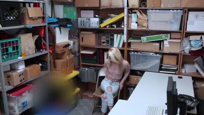 Suspect caught shoplifting on CCTV and apprehended for strip seach. No merchandise was recovered, but suspect was still scared of police involvement