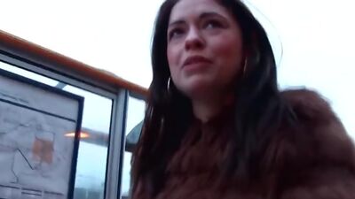 Dripping wet yoga pants in public