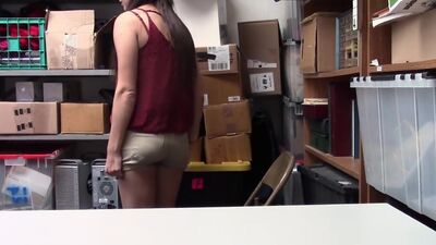 Suspects clothing matched just about everything from the newly released store catalog. Suspect was apprehended and clothes confiscated to compare to store merchandise