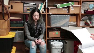 Suspect was ID'd as the LP officers stepkid. She still had to go through routine checks and questioning