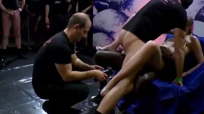 Interracial cums anal and dp in behind the scenes