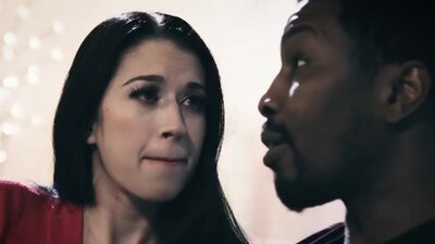 Teen widow Alex Coal interracial fucking a BBC to get pregnant