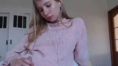 Amazing Hairy TGirl Visceratio on Webcam 6
