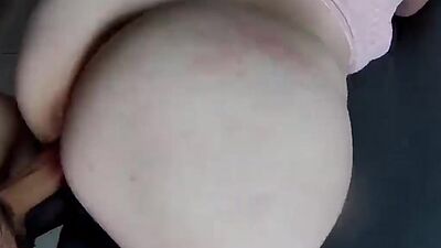 Stepsister cant resist get her big ass fucked by brother