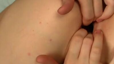 Doggystyle, Amber spreads and gapes her vagina walls